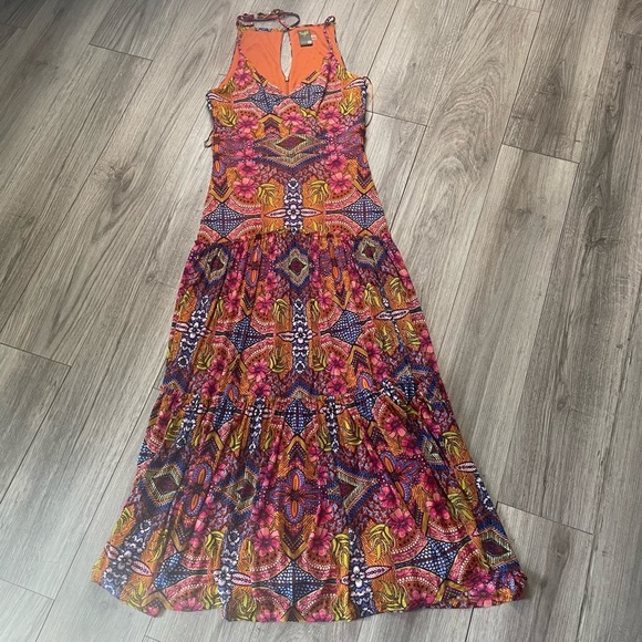 Taylor tiered maxi dress. - Picture 1 of 7